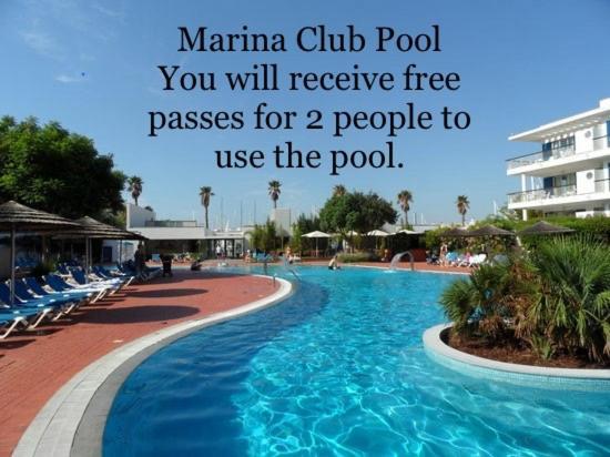 Angies Marina Apartment, Includes 2 Free Passes For The Marina Pool Apartamento *